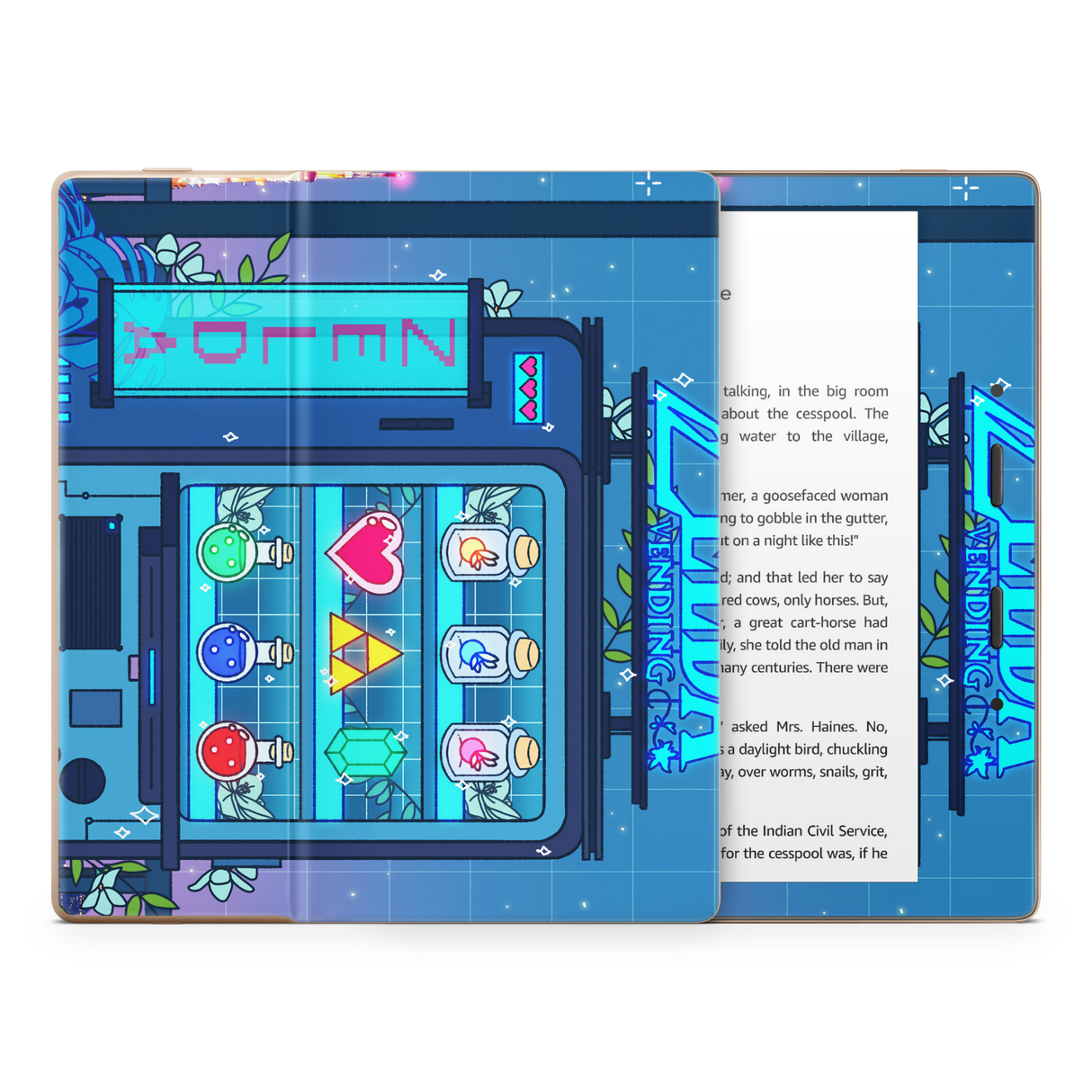 Z Vending Machine Kindle Skin