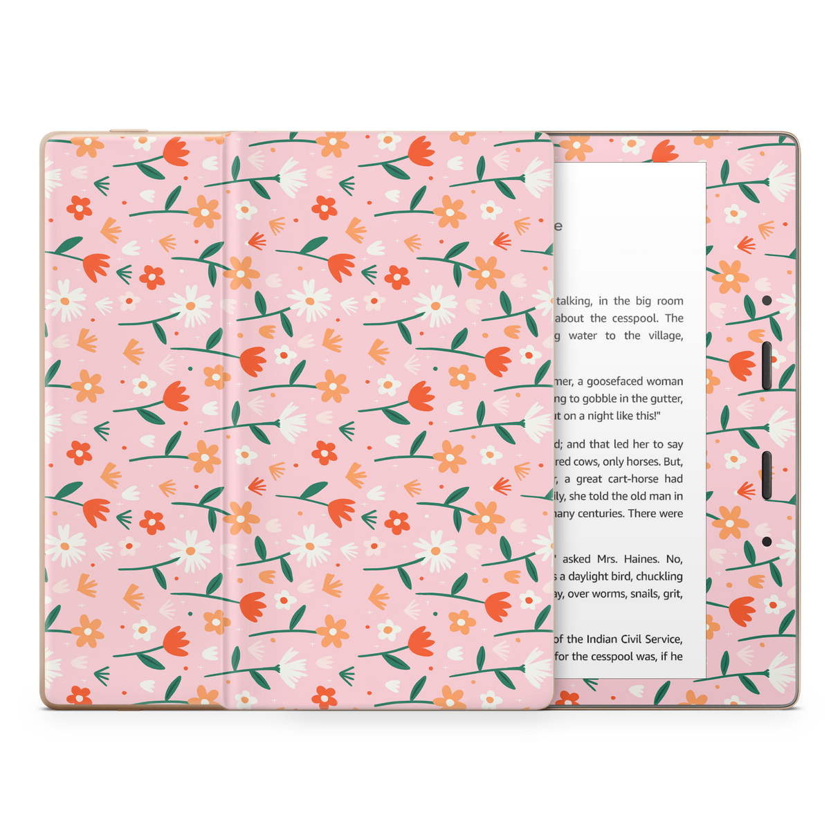 Flowers In Summer Kindle Skin