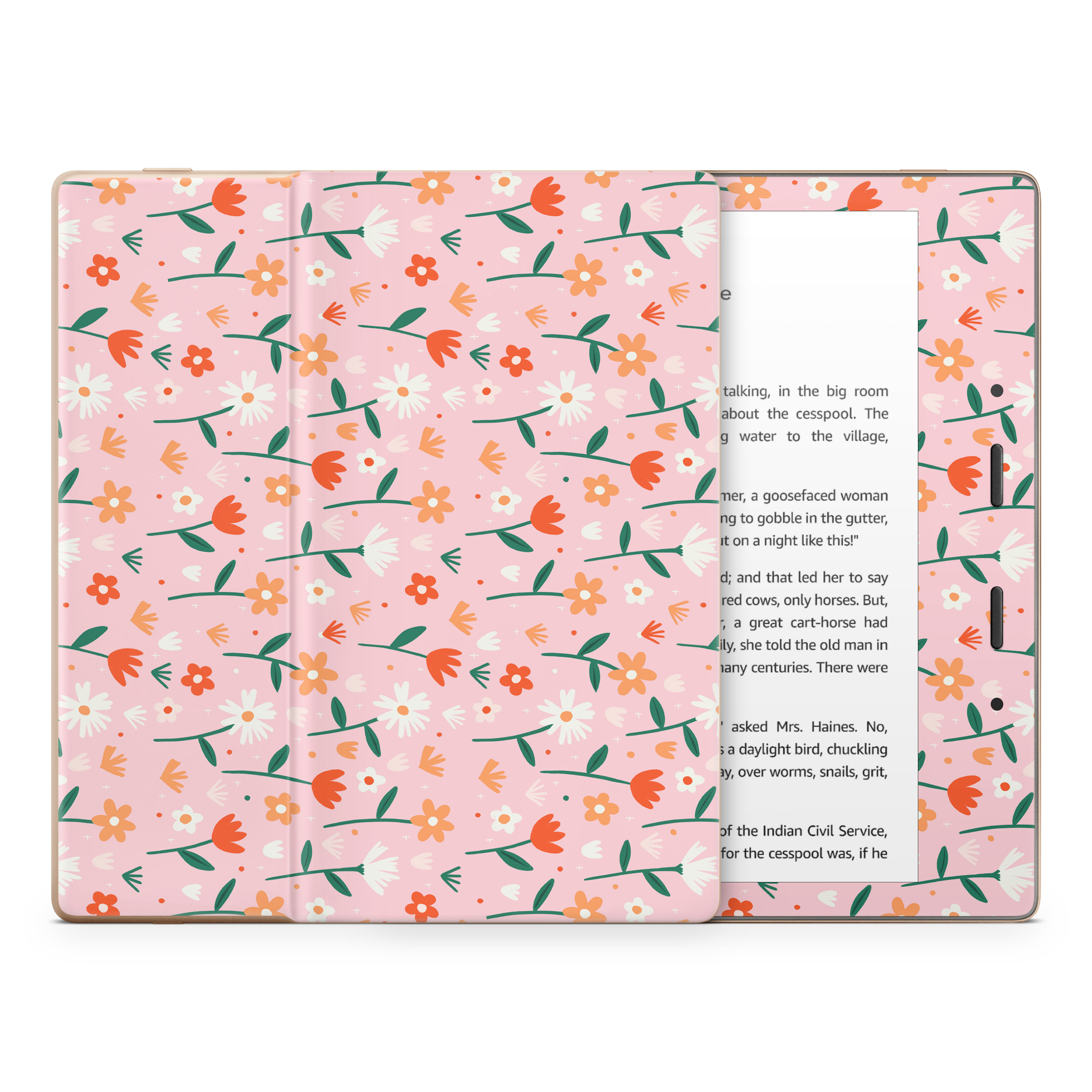 Flowers In Summer Kindle Skin
