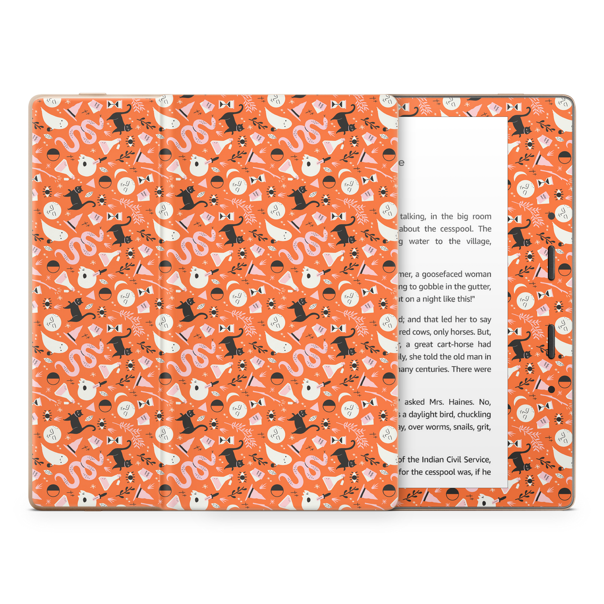 Halloween Pattern Kindle Skin