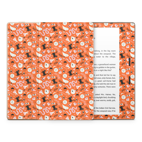 Halloween Pattern Kindle Skin