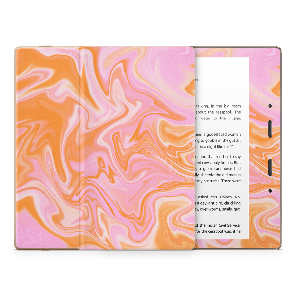 Retro Lava Kindle Skin