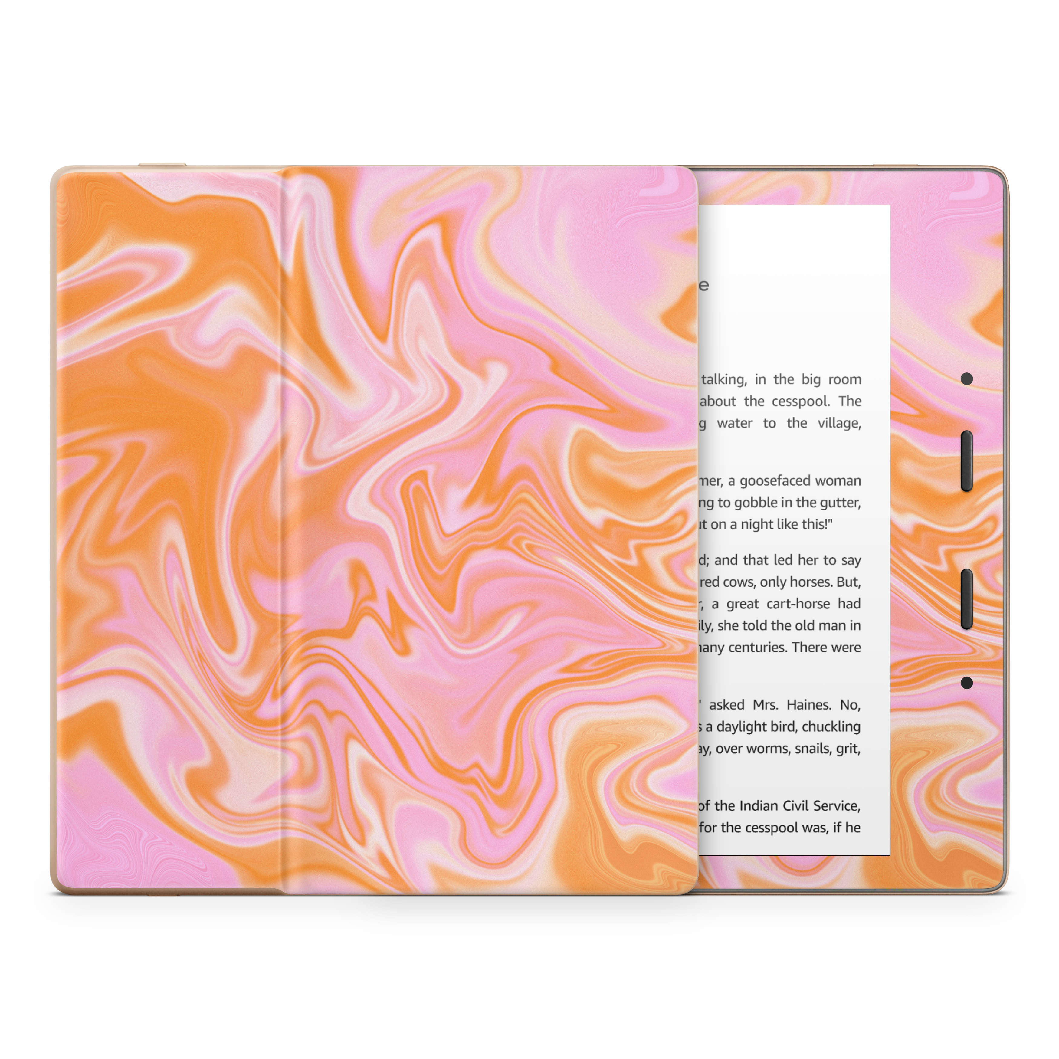 Retro Lava Kindle Skin