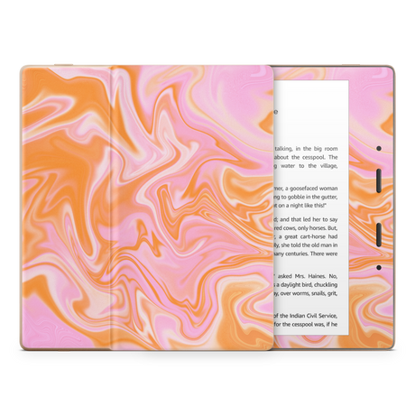 Retro Lava Kindle Skin