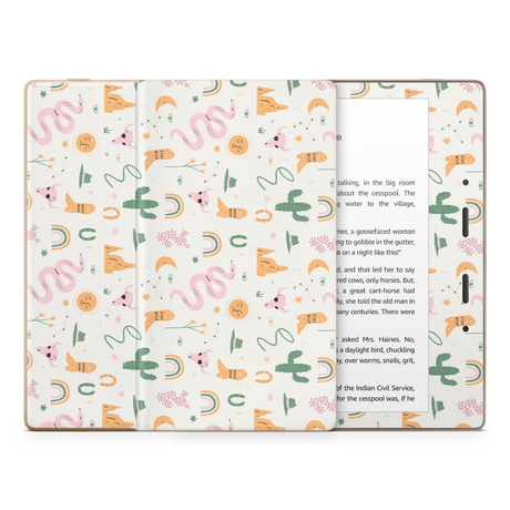 Wildwest Pattern Kindle Skin