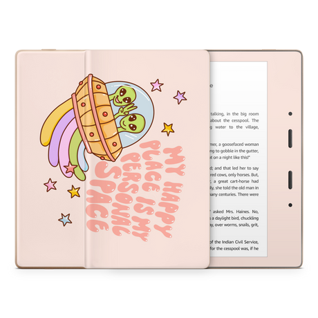 Happy Place Kindle Skin