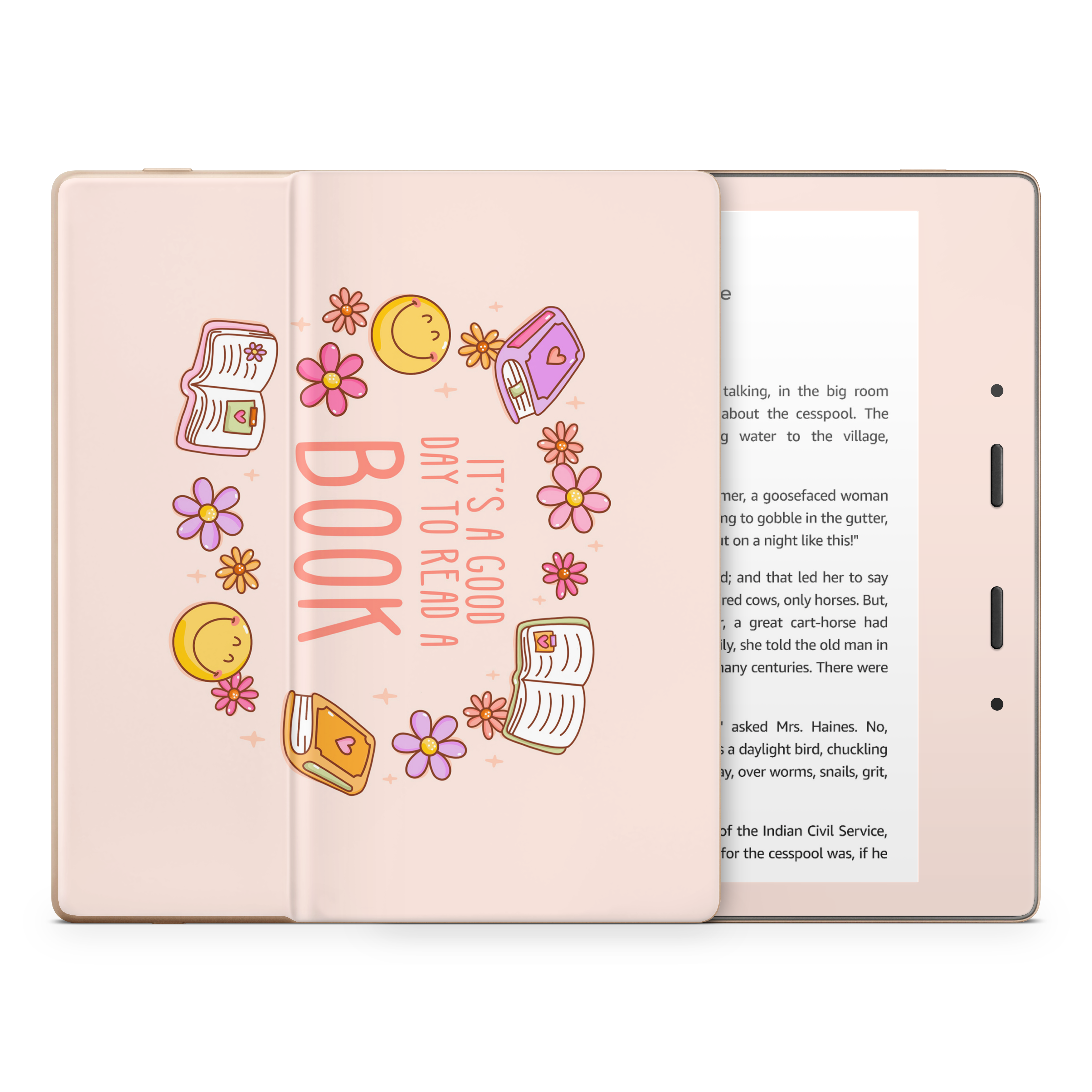 Read a Book Kindle Skin
