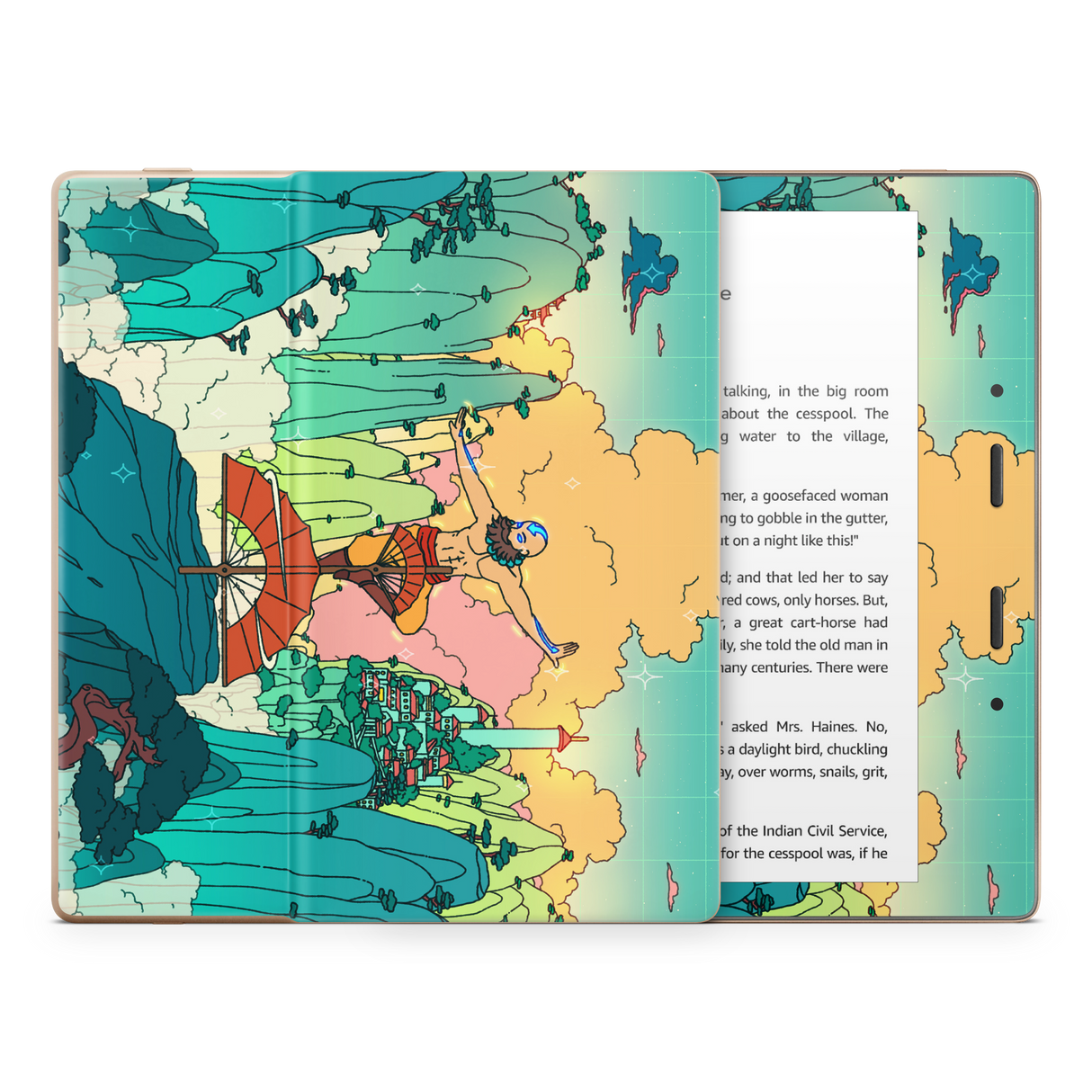 Aang Atla Kindle Skin