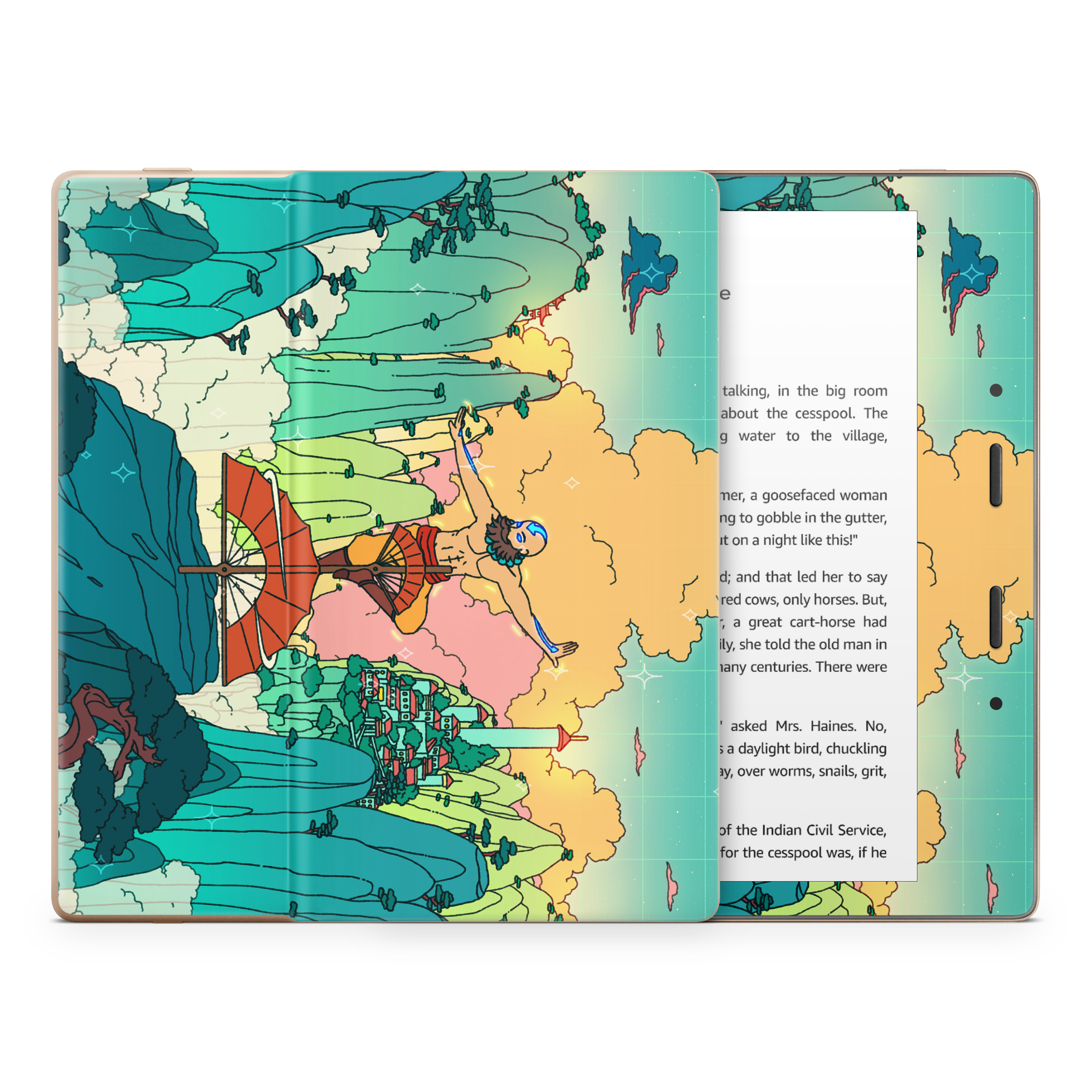 Aang Atla Kindle Skin
