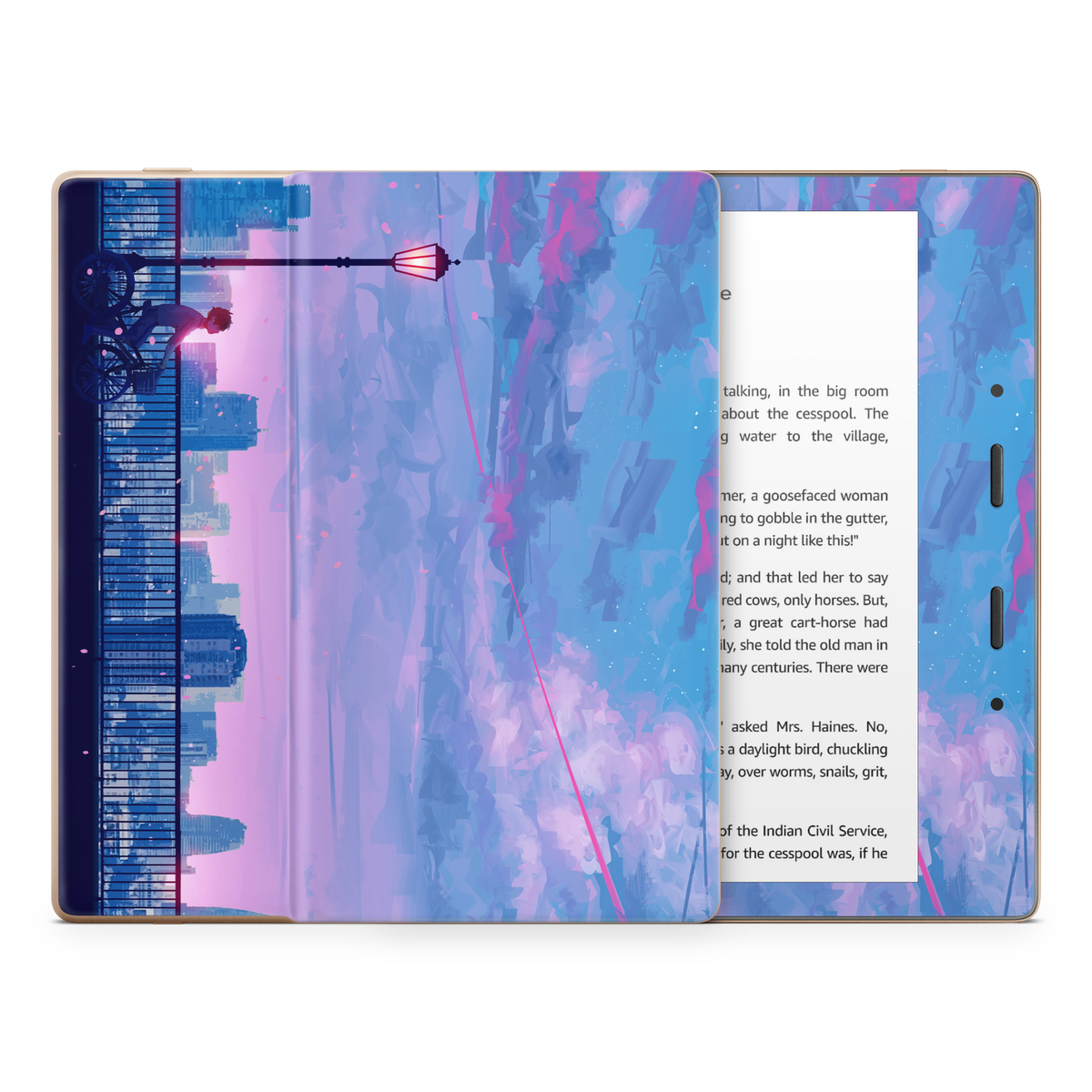 Let's Go Home Kindle Skin