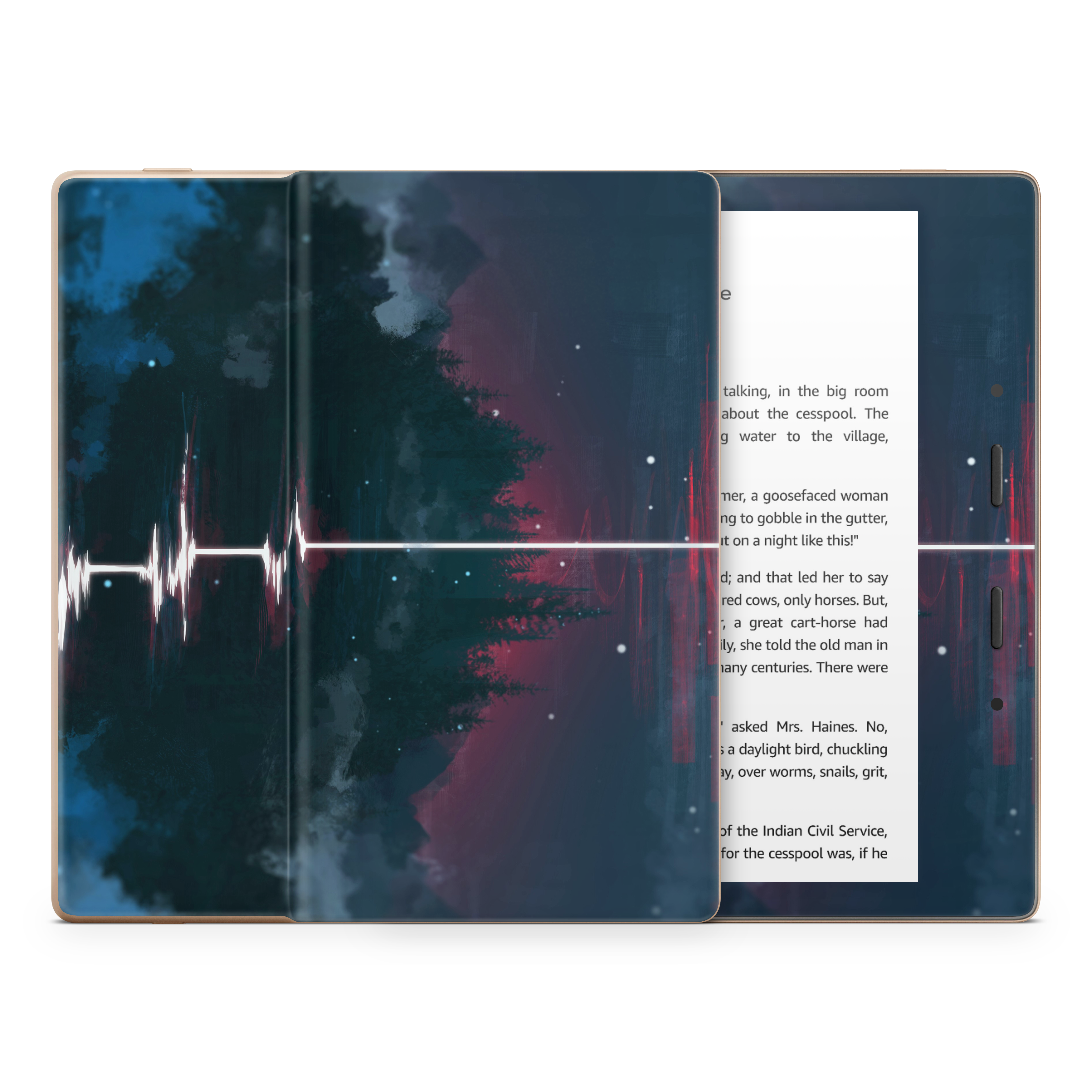 Lunar Dripping Kindle Skin