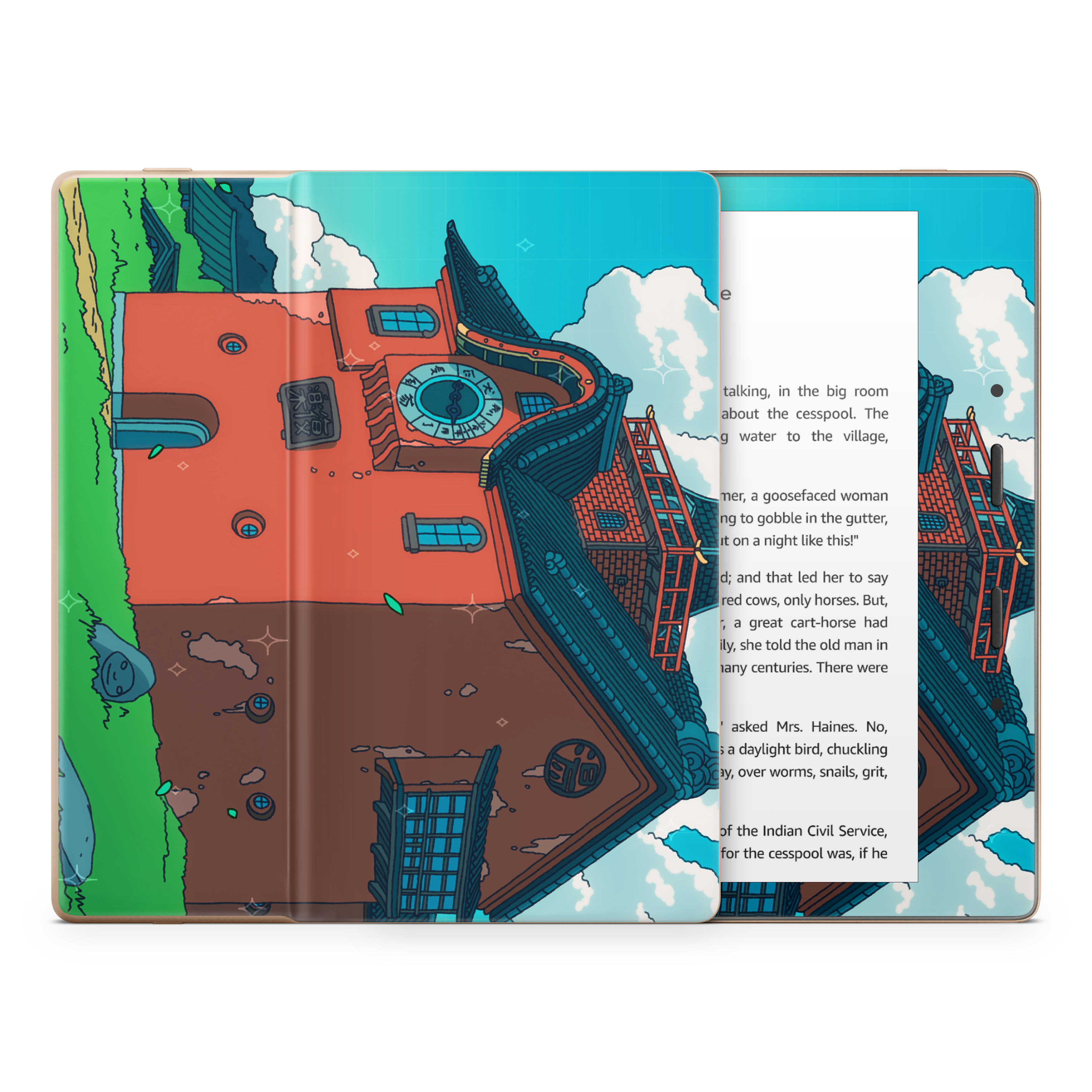 Spirited Entrace Day Kindle Skin