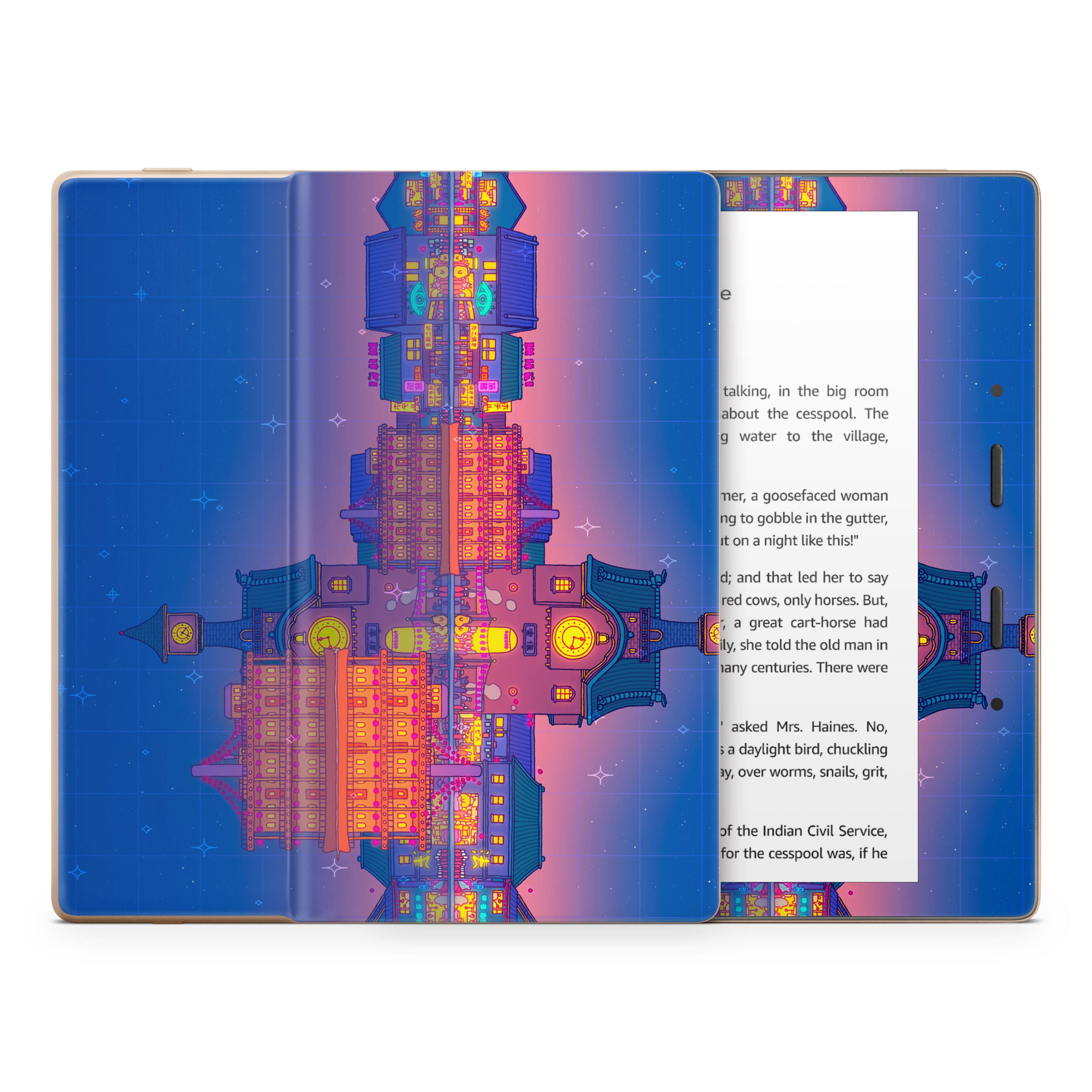 Spirited Festival Kindle Skin