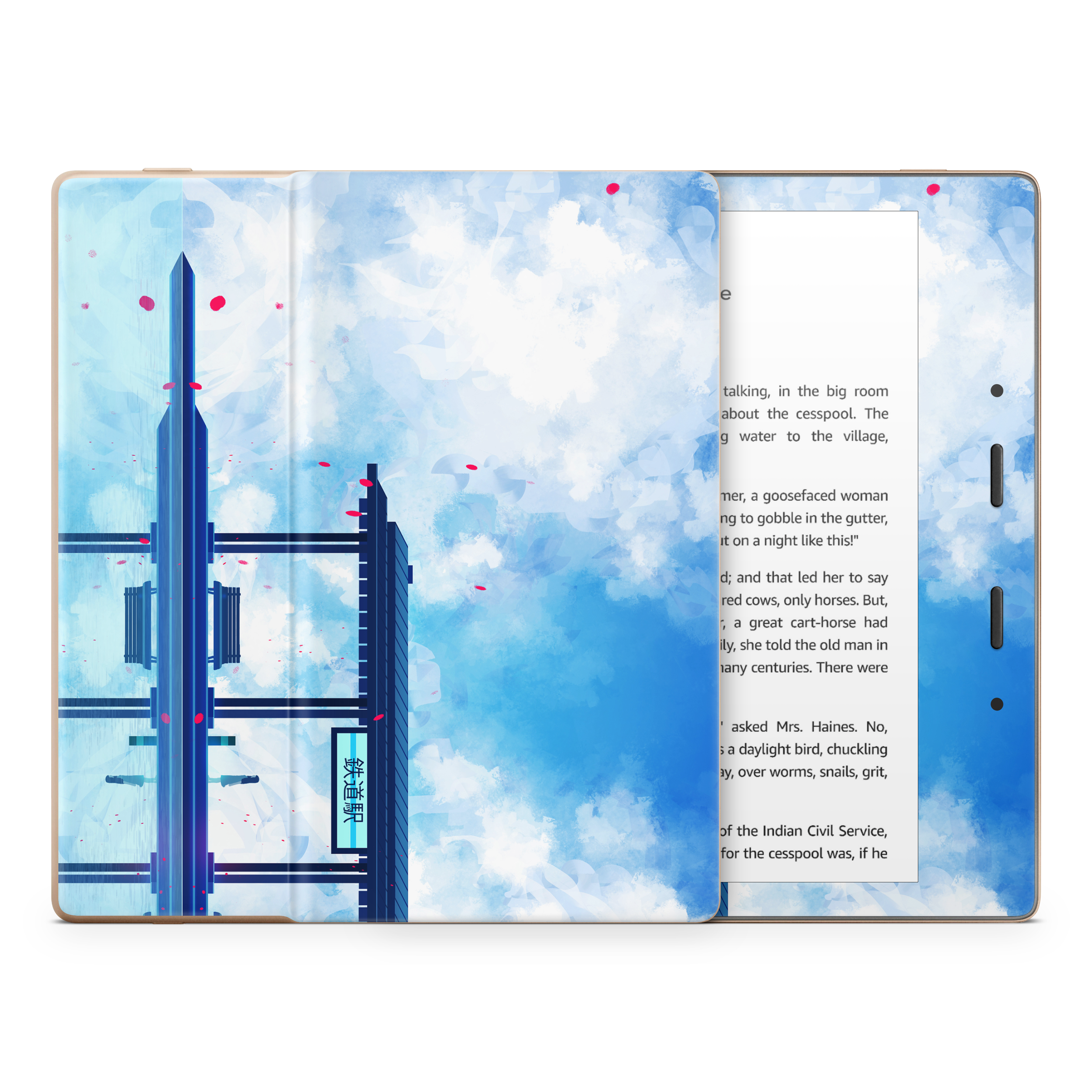 Waiting Kindle Skin