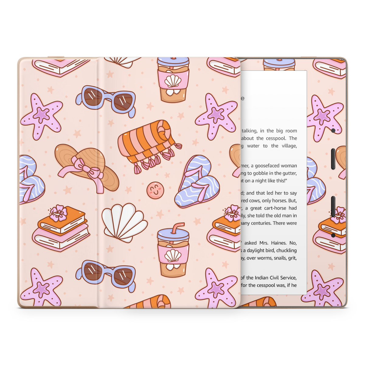 Beach Day Kindle Skin