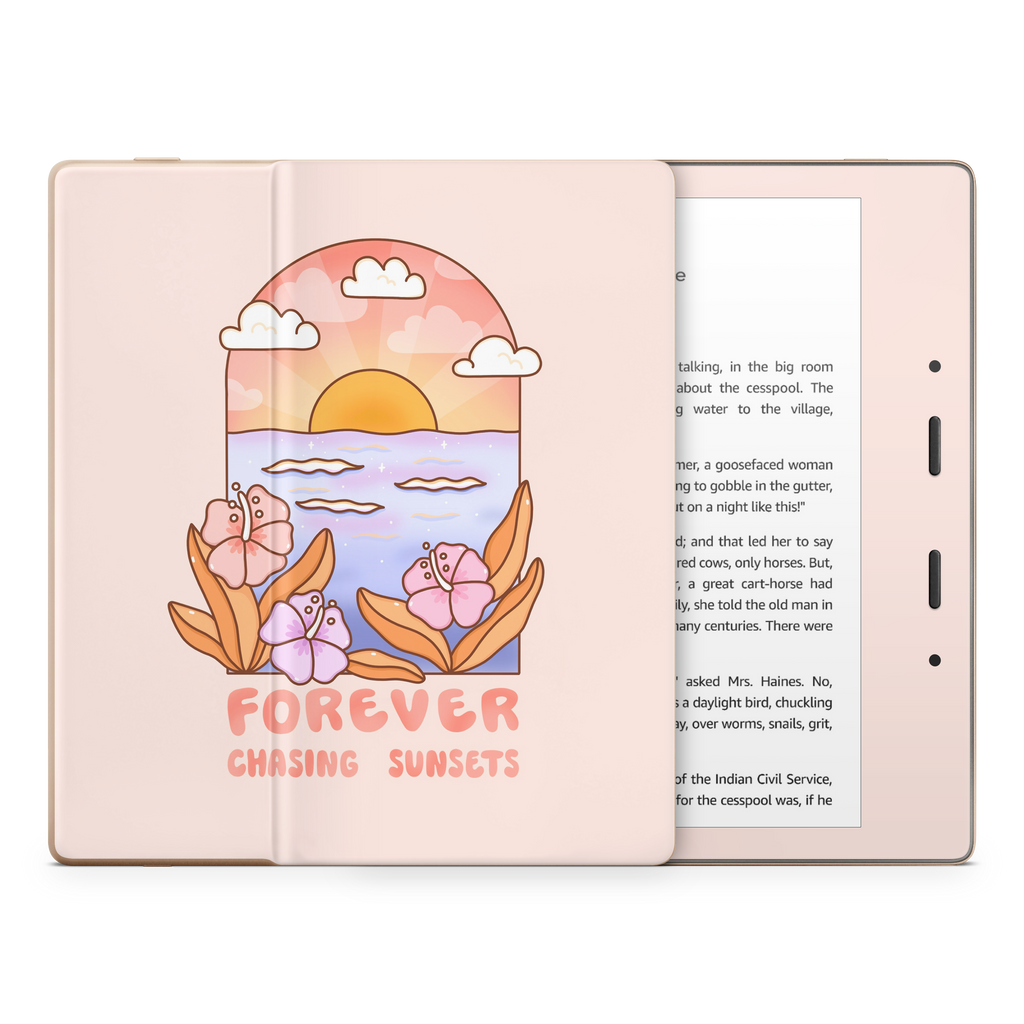 Chasing Sunsets Kindle Skin