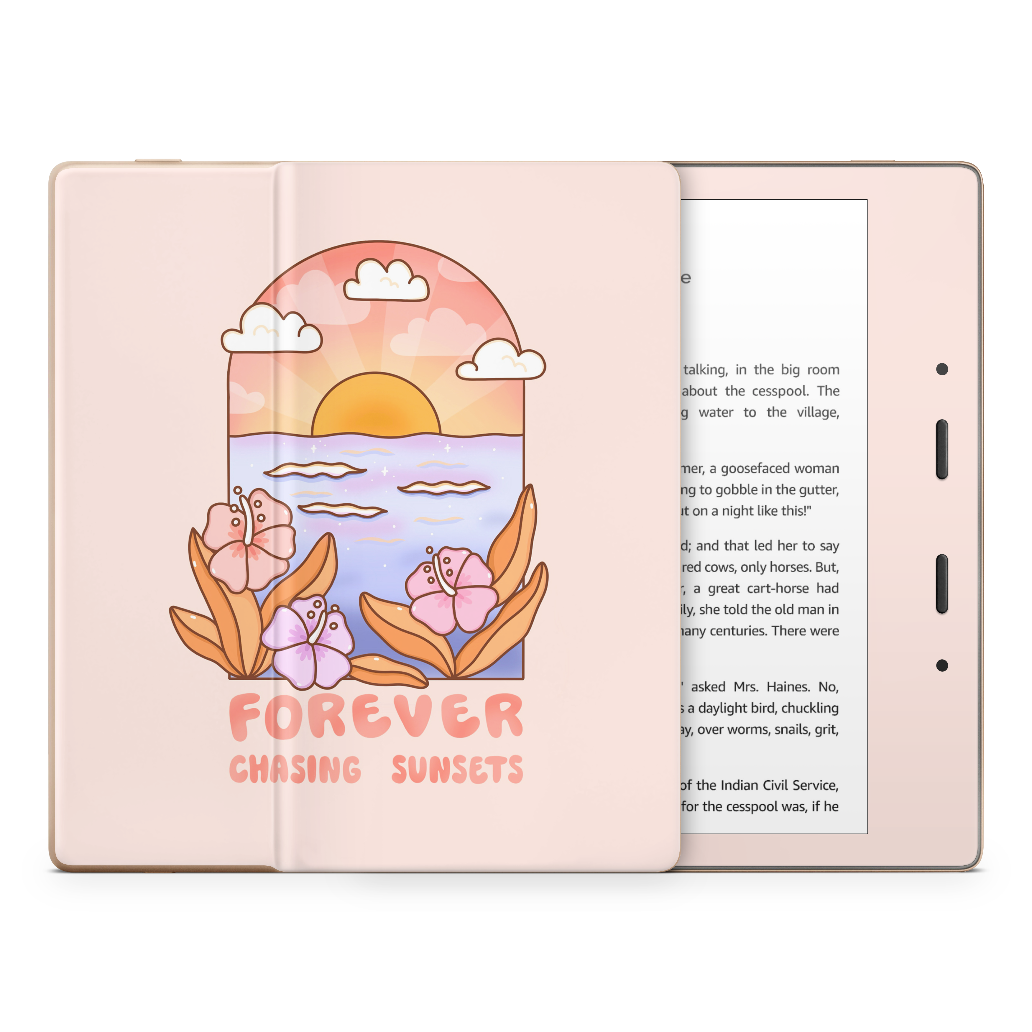 Chasing Sunsets Kindle Skin