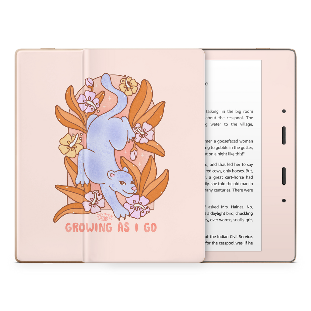 Growing As I Go Kindle Skin