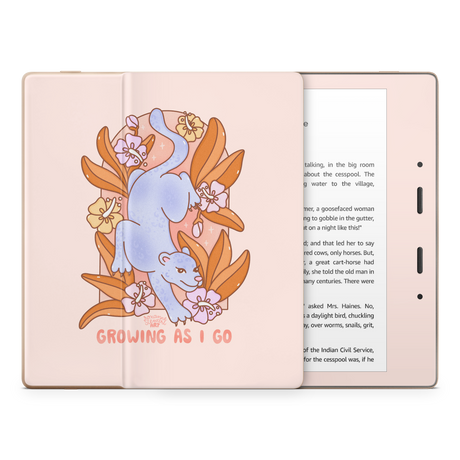 Growing As I Go Kindle Skin