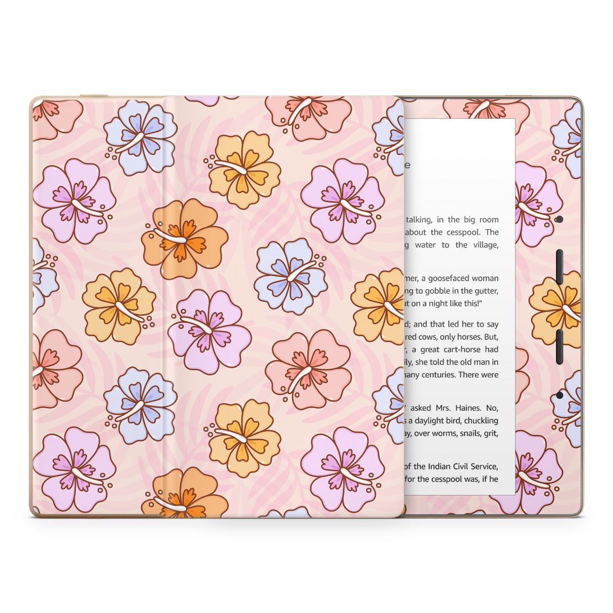 Hibiscus Kindle Skin