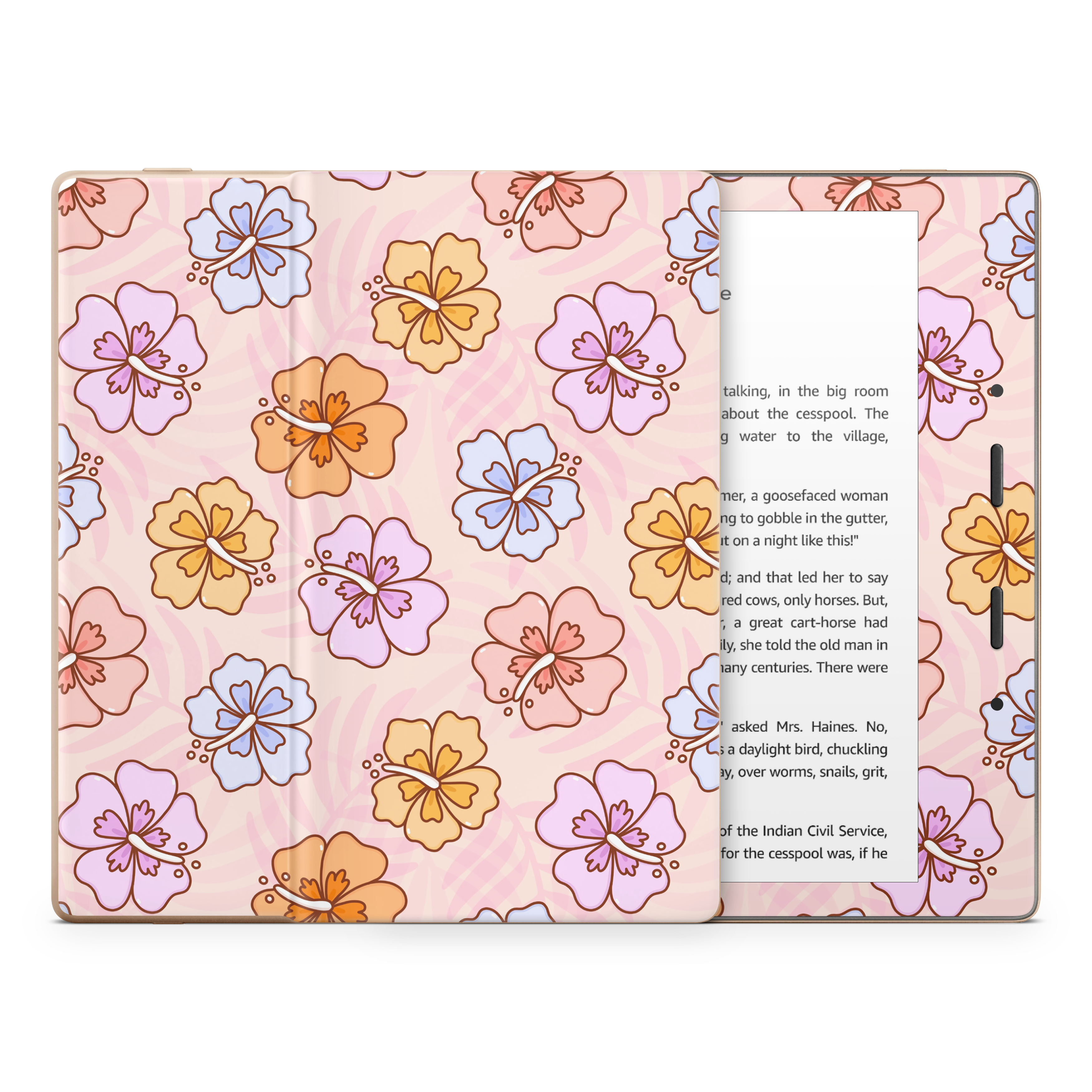 Hibiscus Kindle Skin