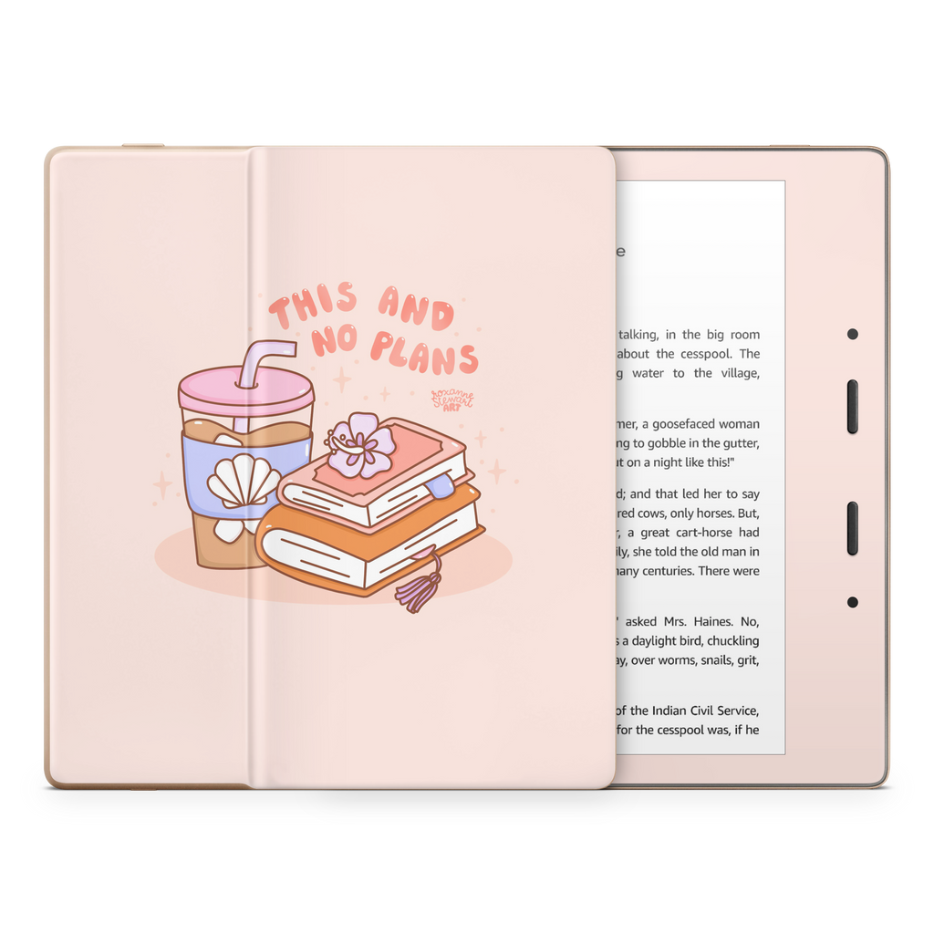 No Plans Kindle Skin