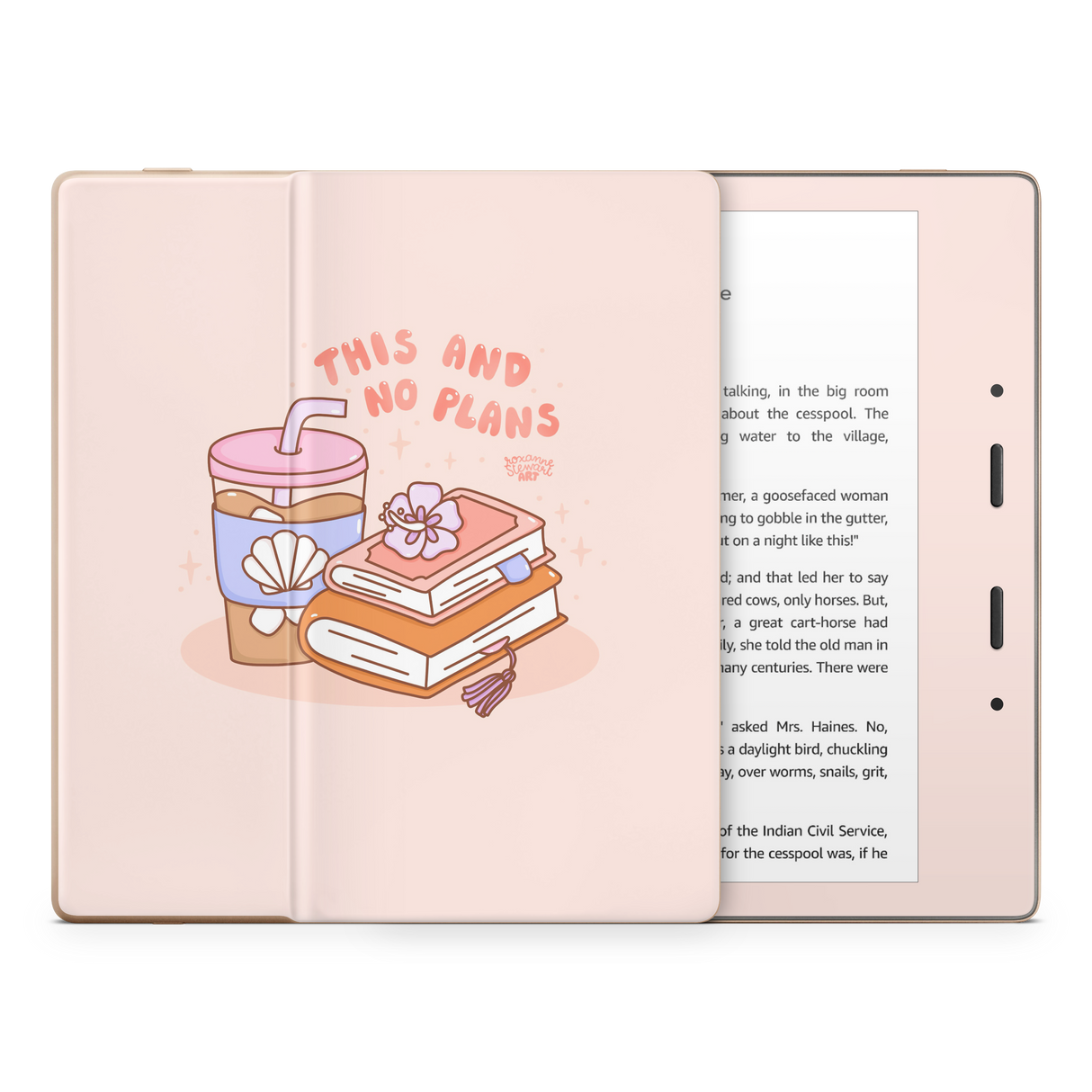 No Plans Kindle Skin