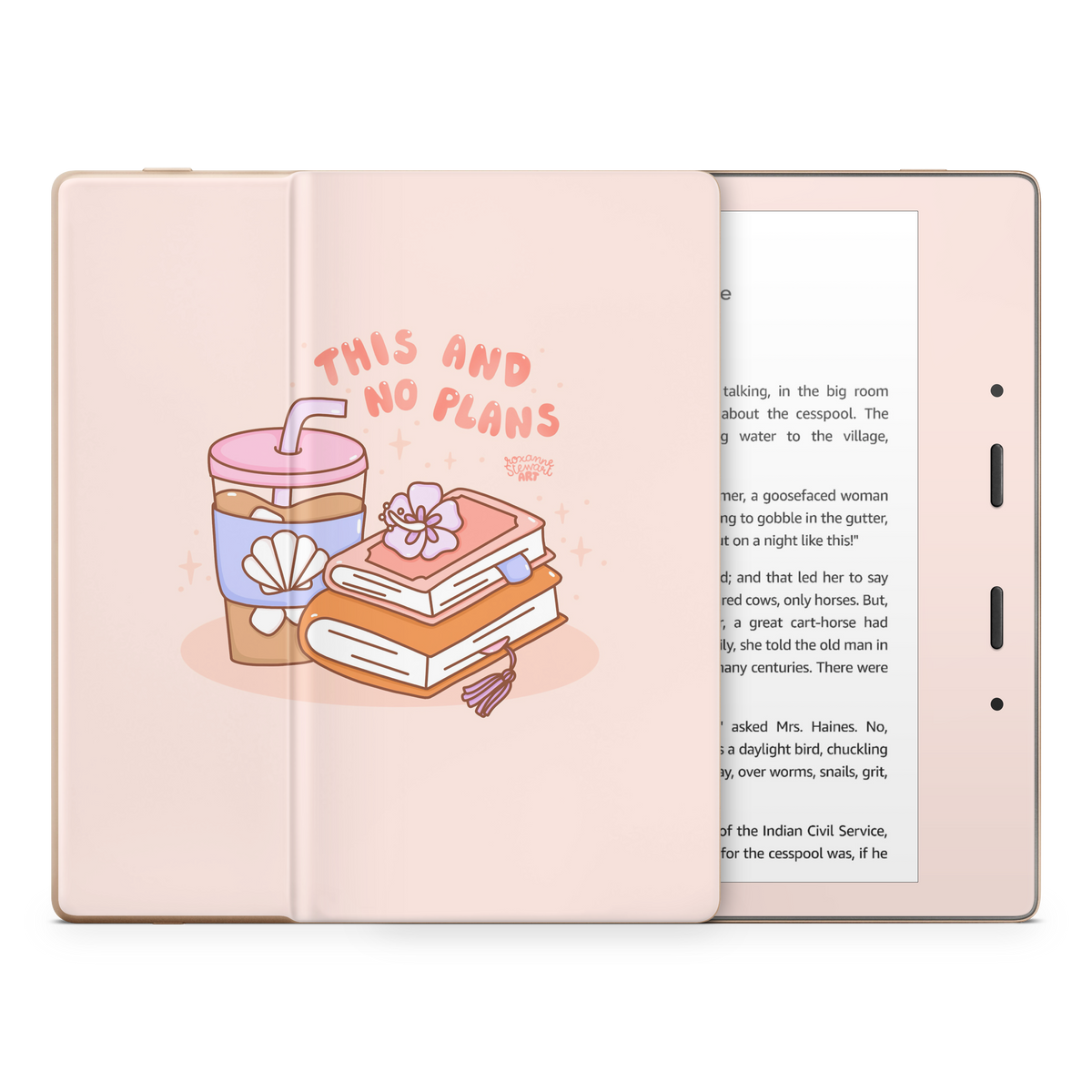 No Plans Kindle Skin