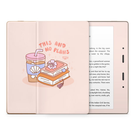 No Plans Kindle Skin