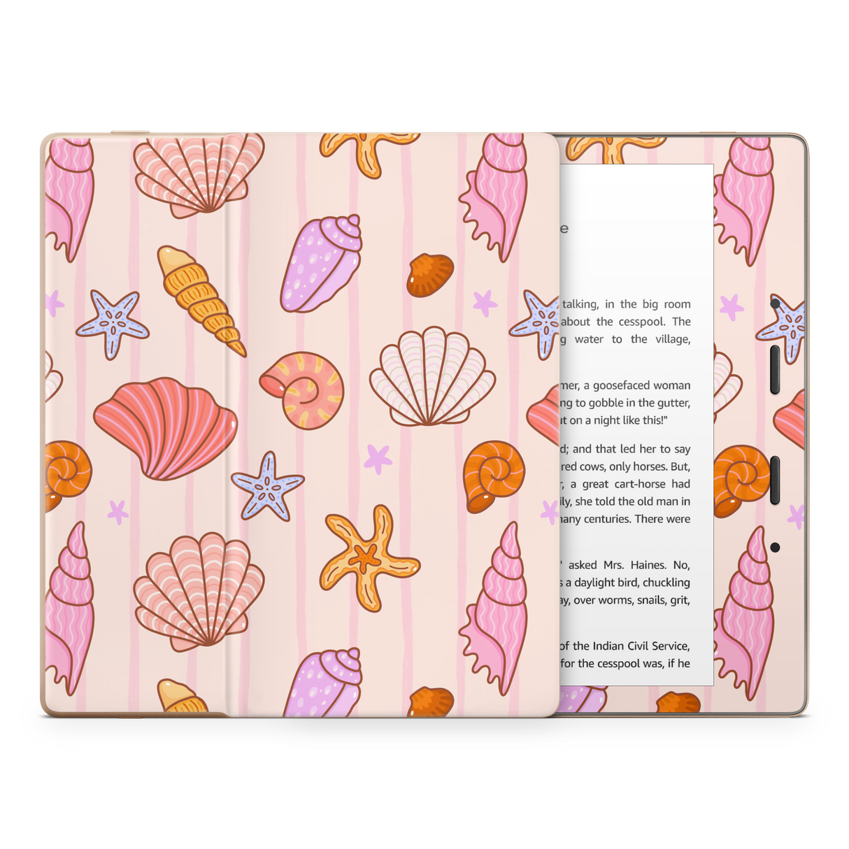Seashells Kindle Skin