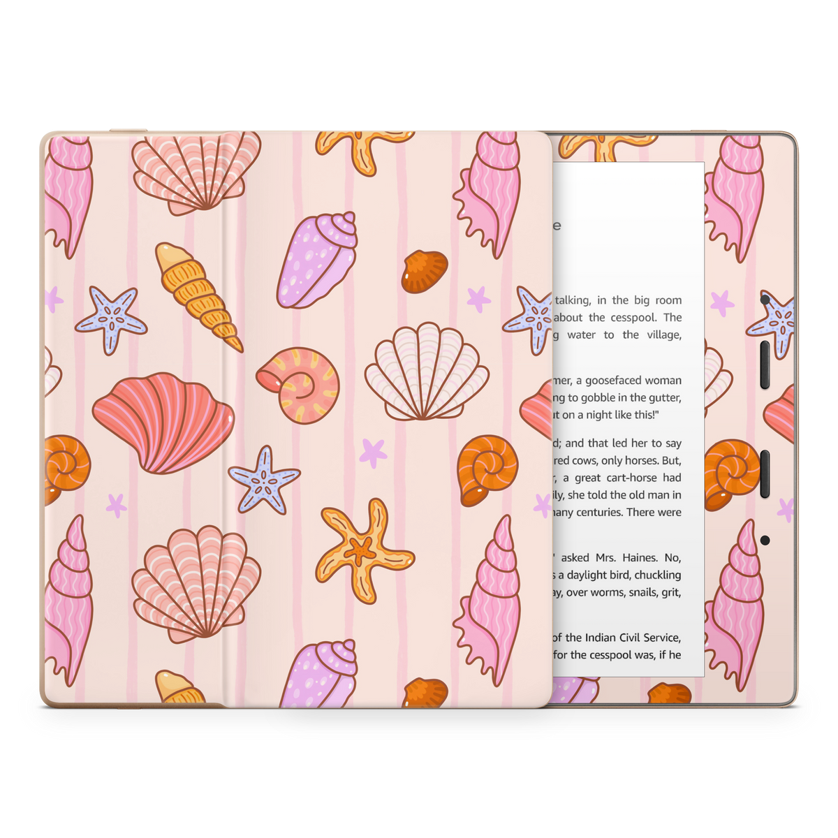 Seashells Kindle Skin