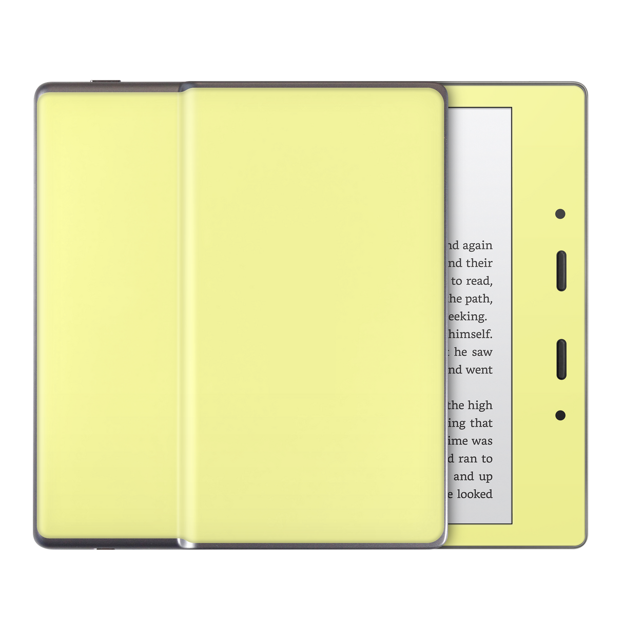 Pale Yellow Kindle eReader Skin