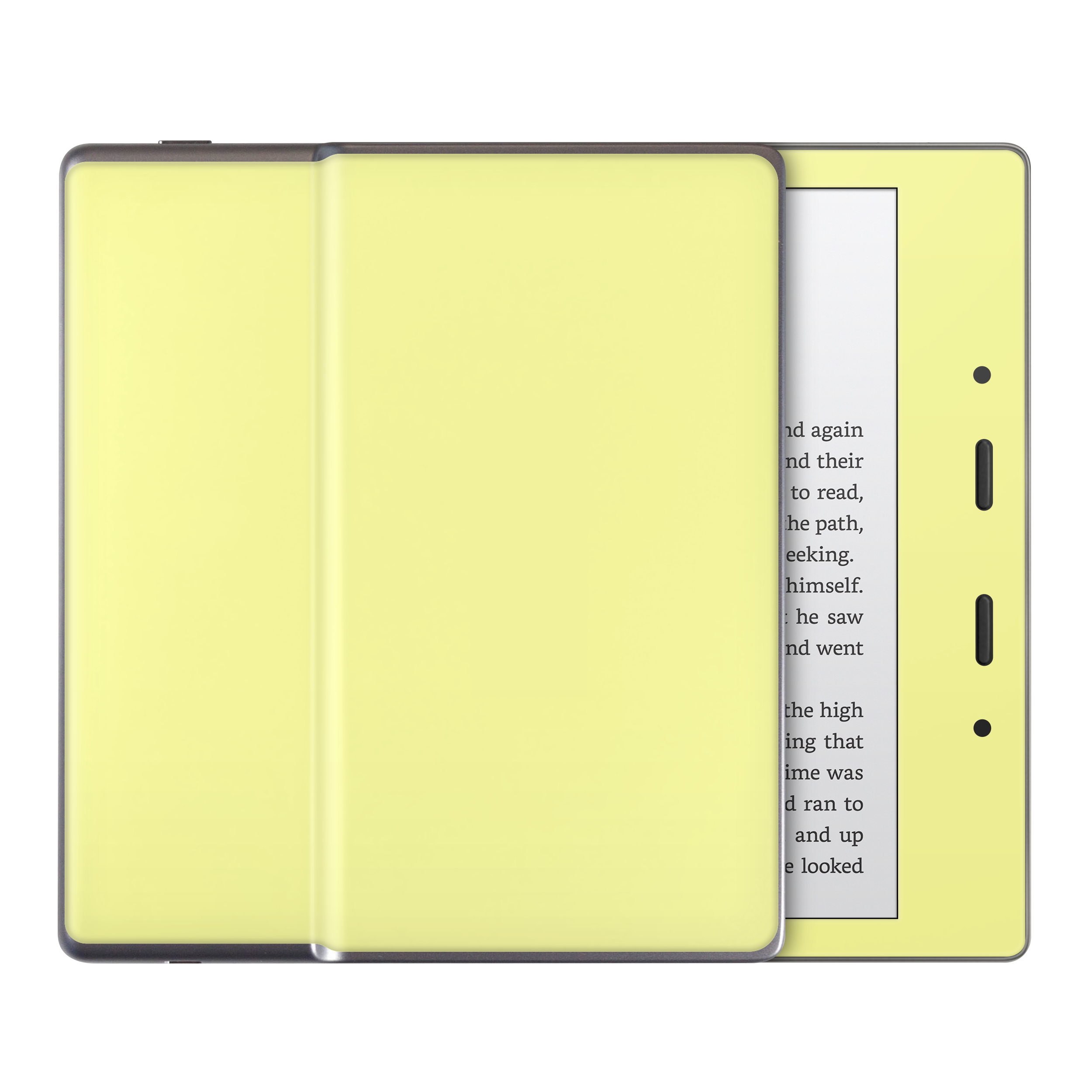Pale Yellow Kindle eReader Skin