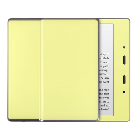 Pale Yellow Kindle eReader Skin