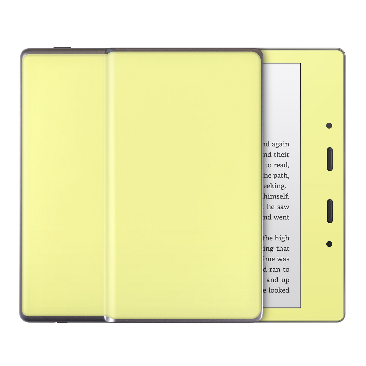 Pale Yellow Kindle eReader Skin