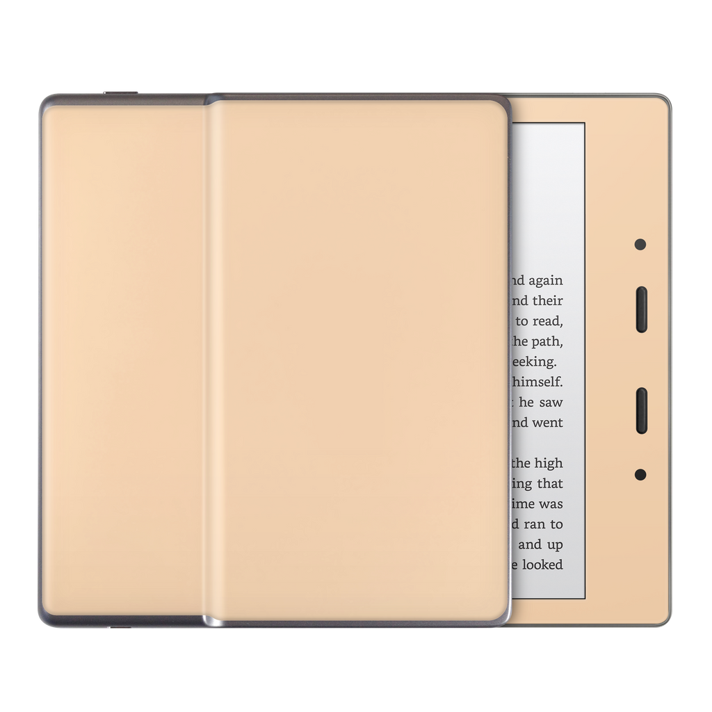 Pale Peach Kindle eReader Skin