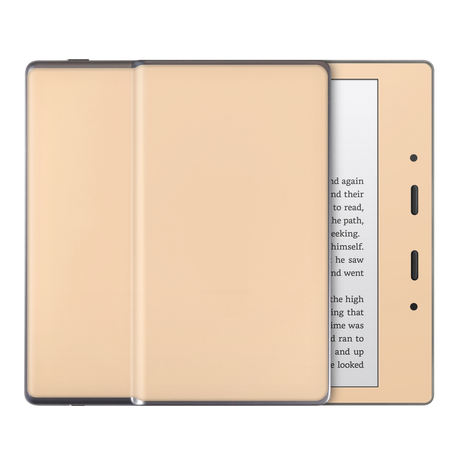 Pale Peach Kindle eReader Skin