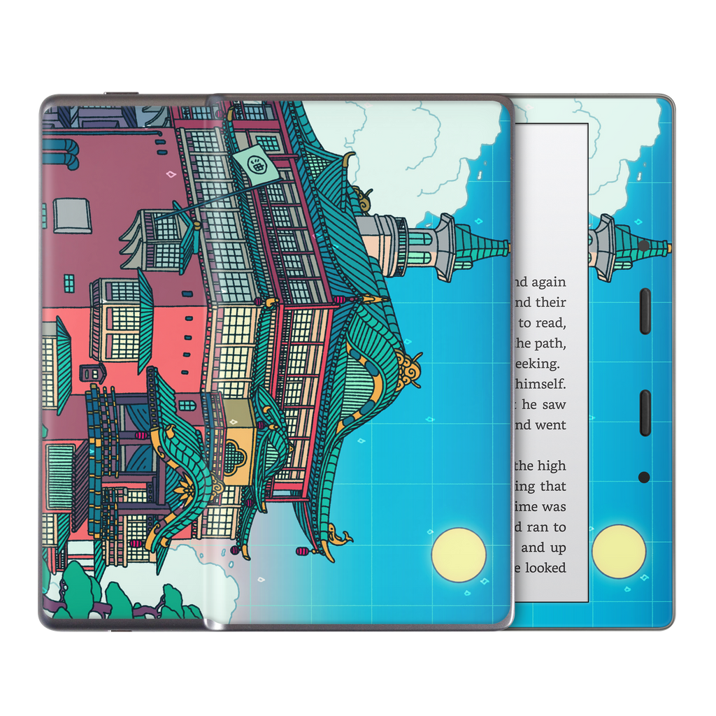 Bathhouse Day Kindle Skin