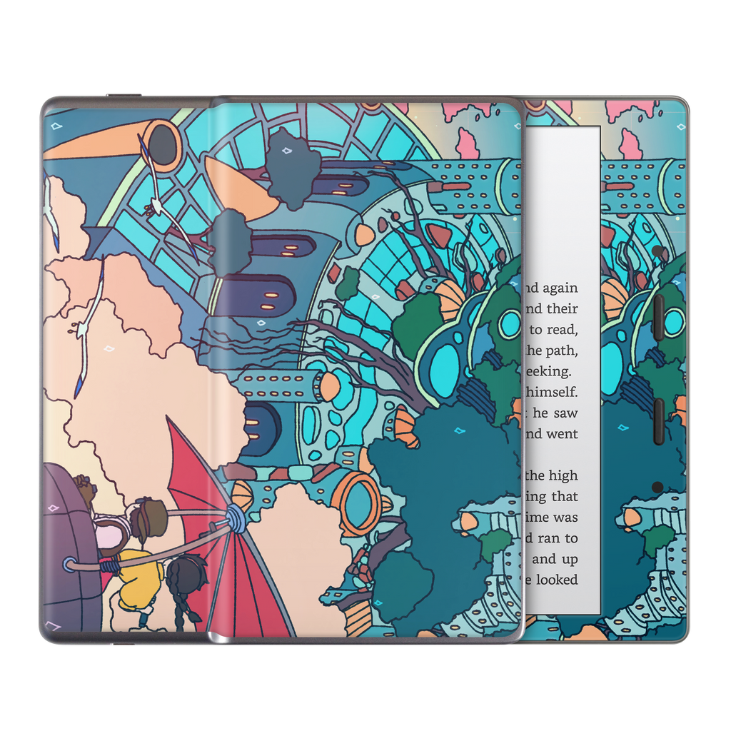 Castle in the Sky Kindle Skin