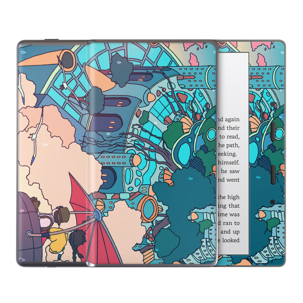 Castle in the Sky Kindle Skin