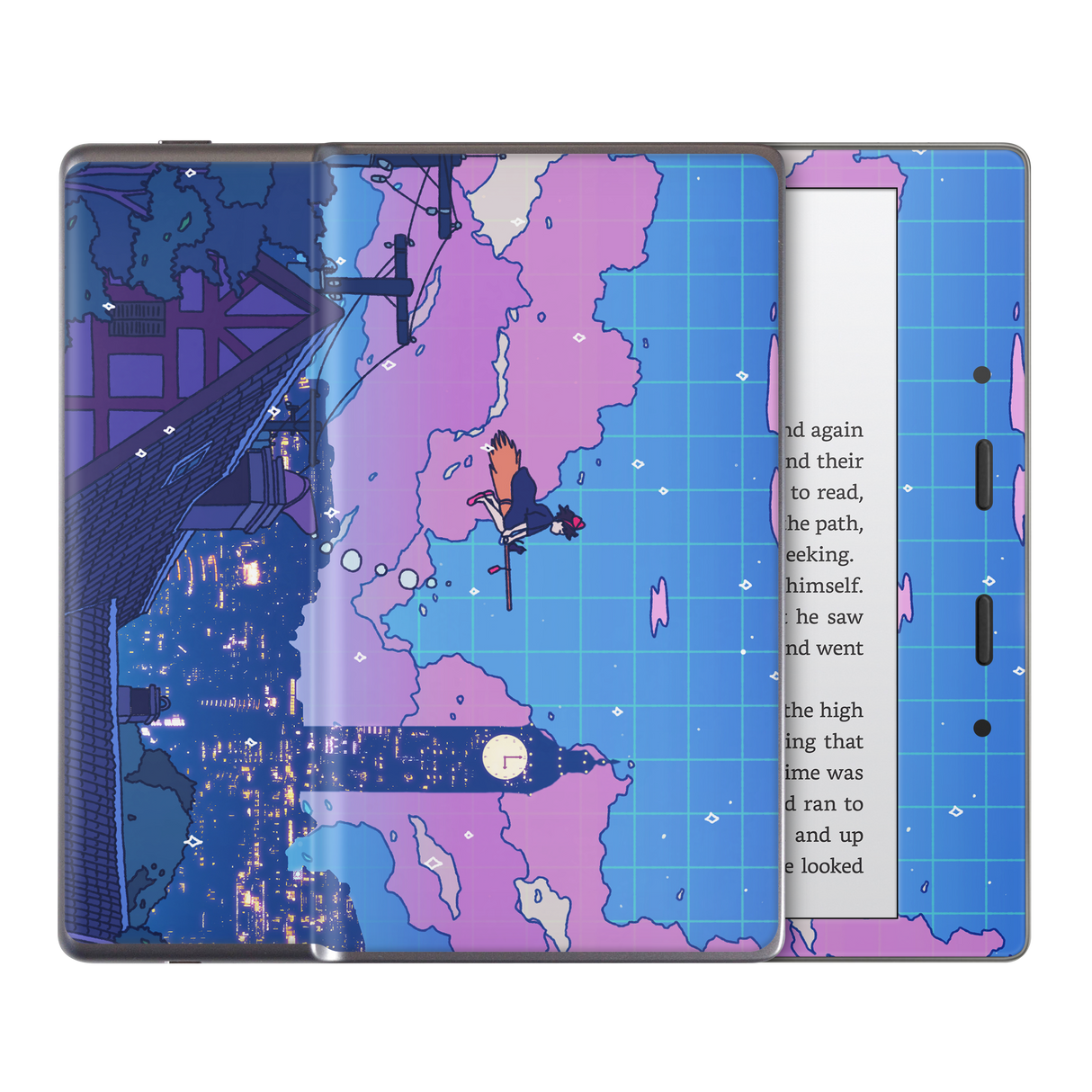 Night Flight Kindle Skin