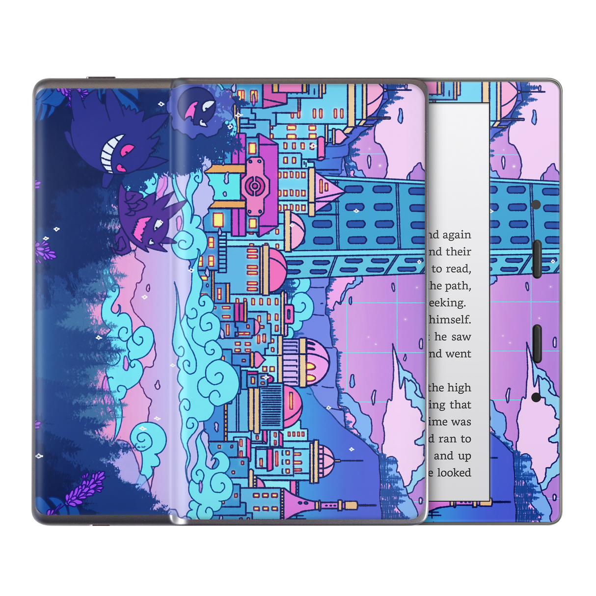 Lavender town Kindle Skin