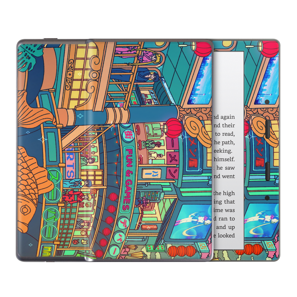 Moon festival Kindle Skin