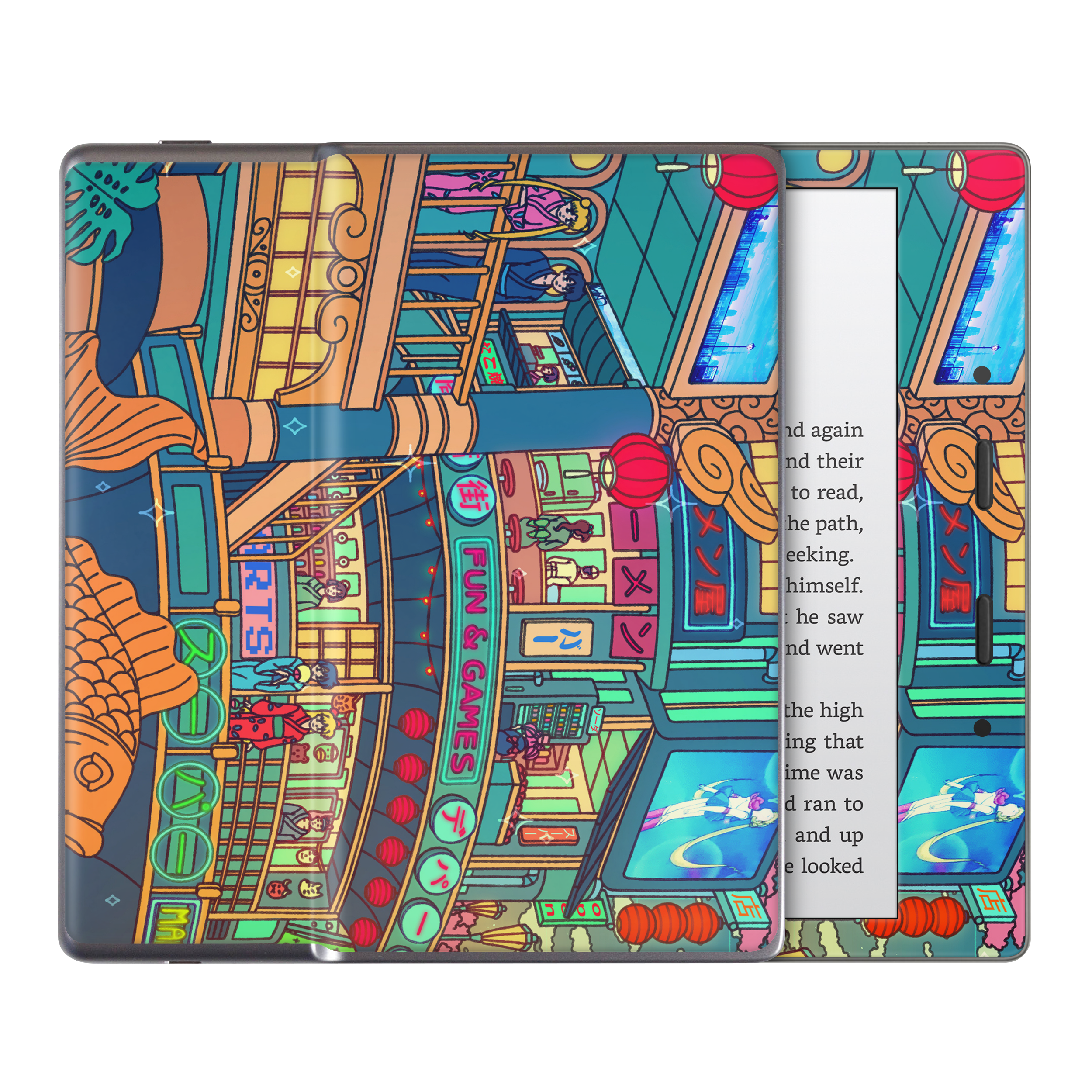 Moon festival Kindle Skin