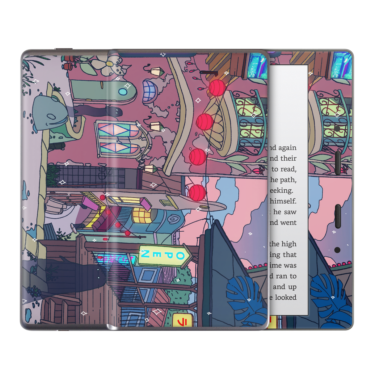 Away & Chill Kindle Skin