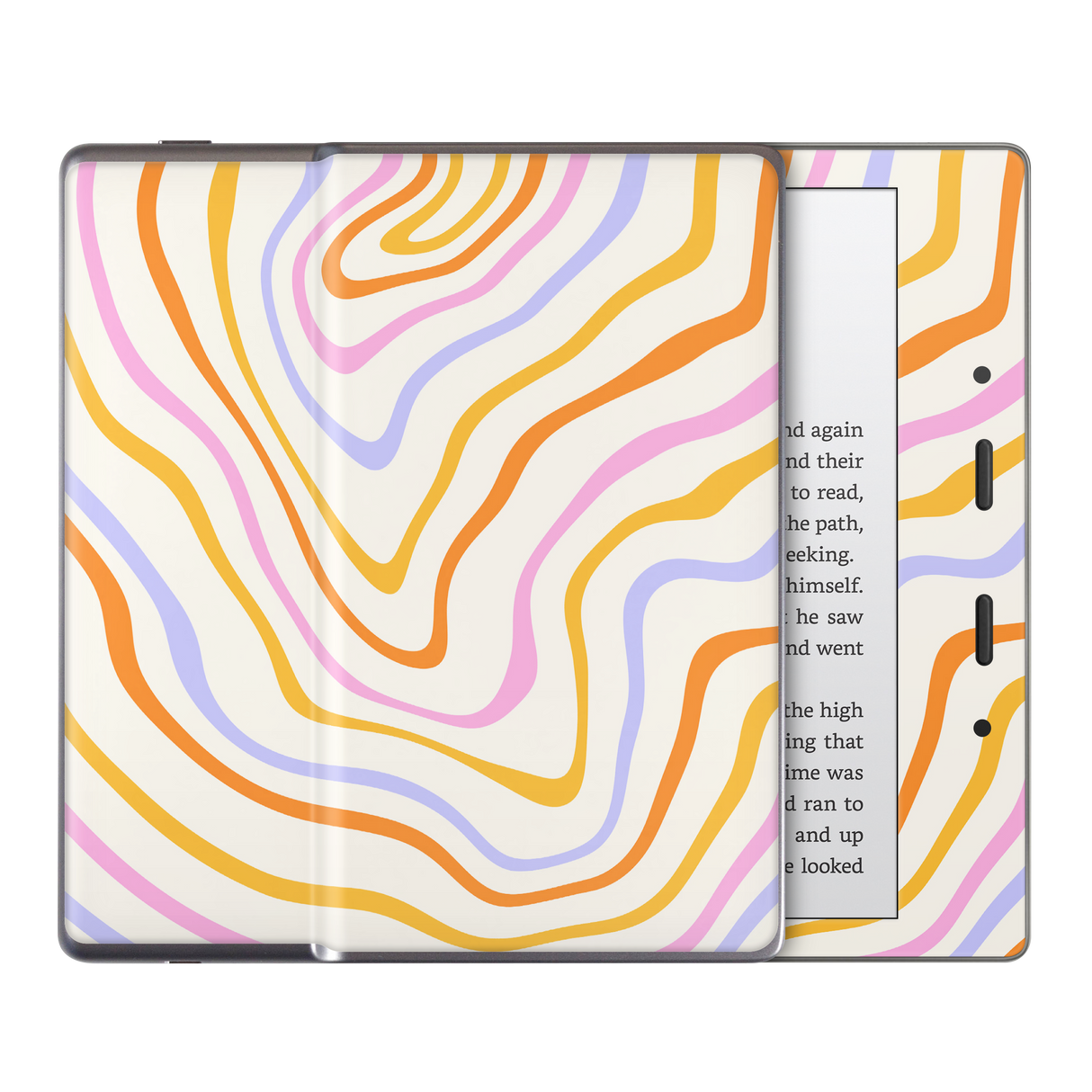 Abstract Rainbow Kindle Skin