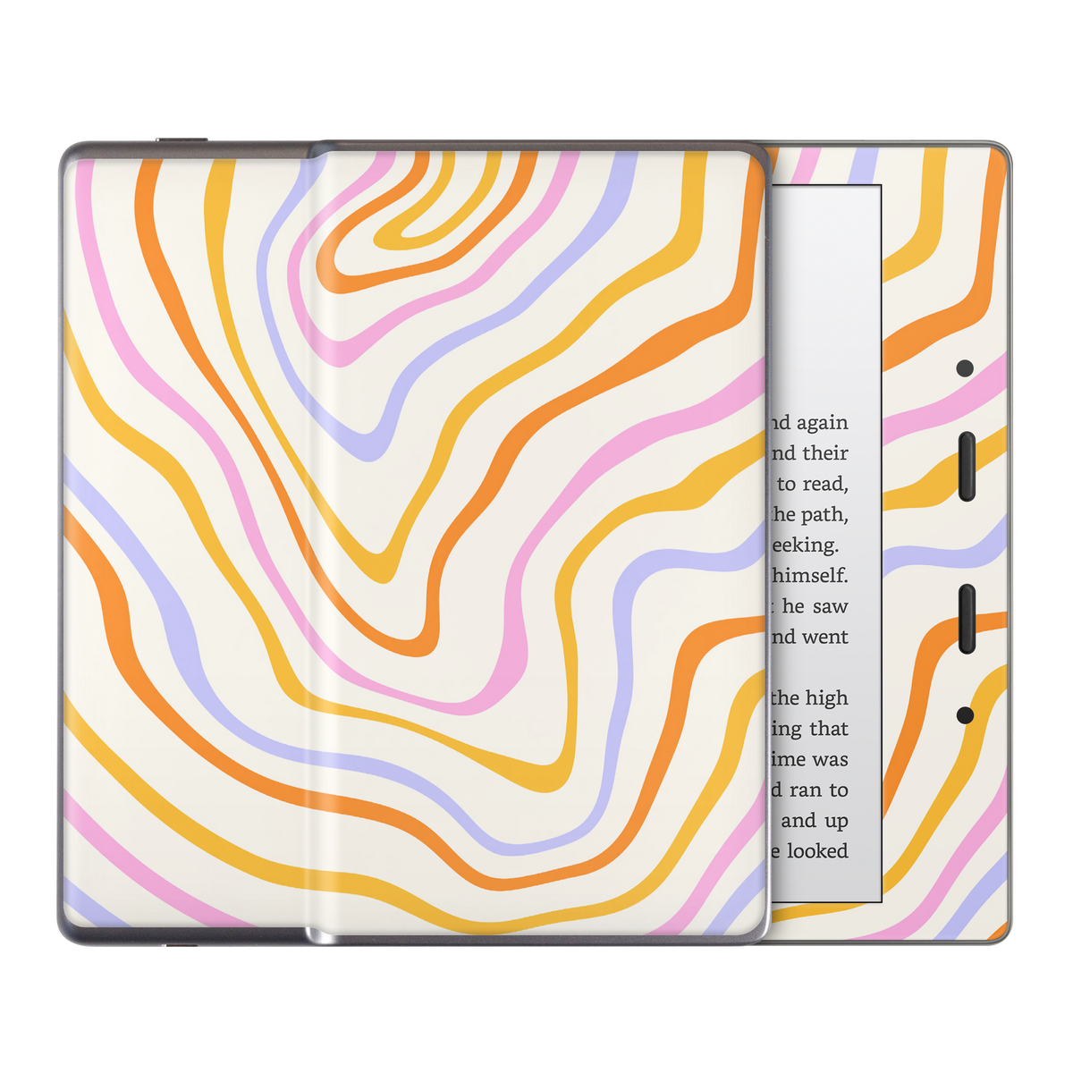 Abstract Rainbow Kindle Skin