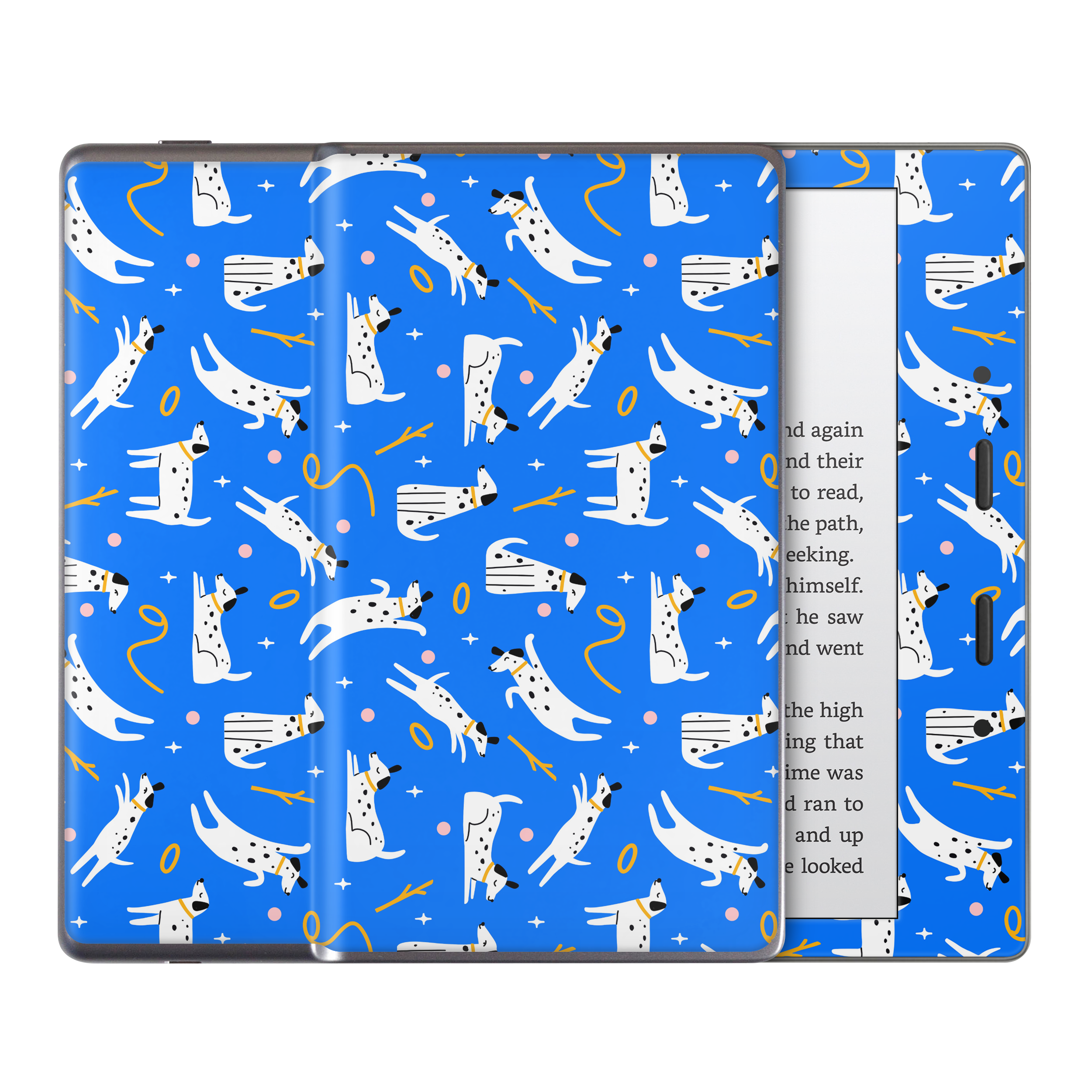 Cobalt Dog Kindle Skin