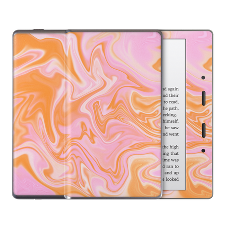 Retro Lava Kindle Skin