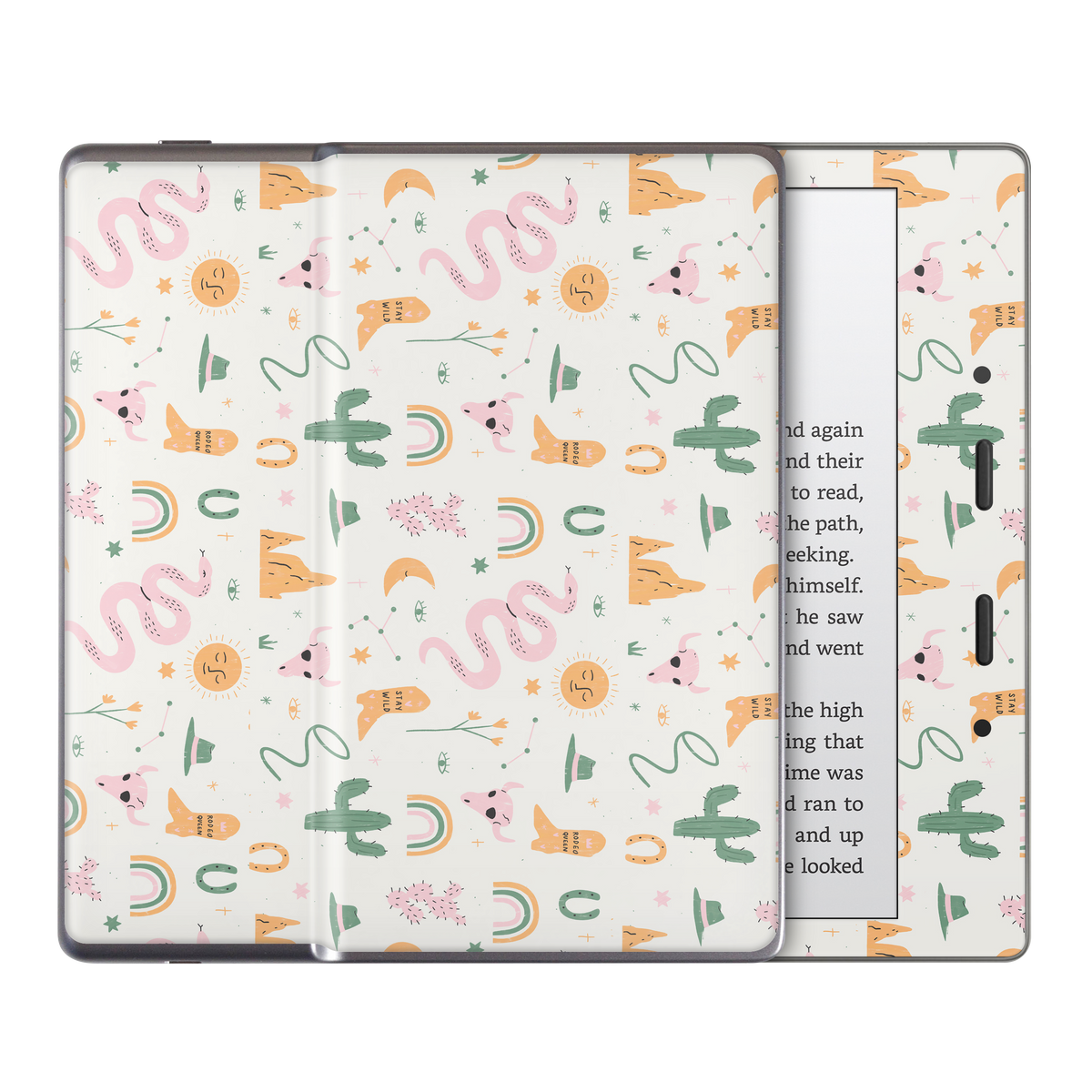 Wildwest Pattern Kindle Skin
